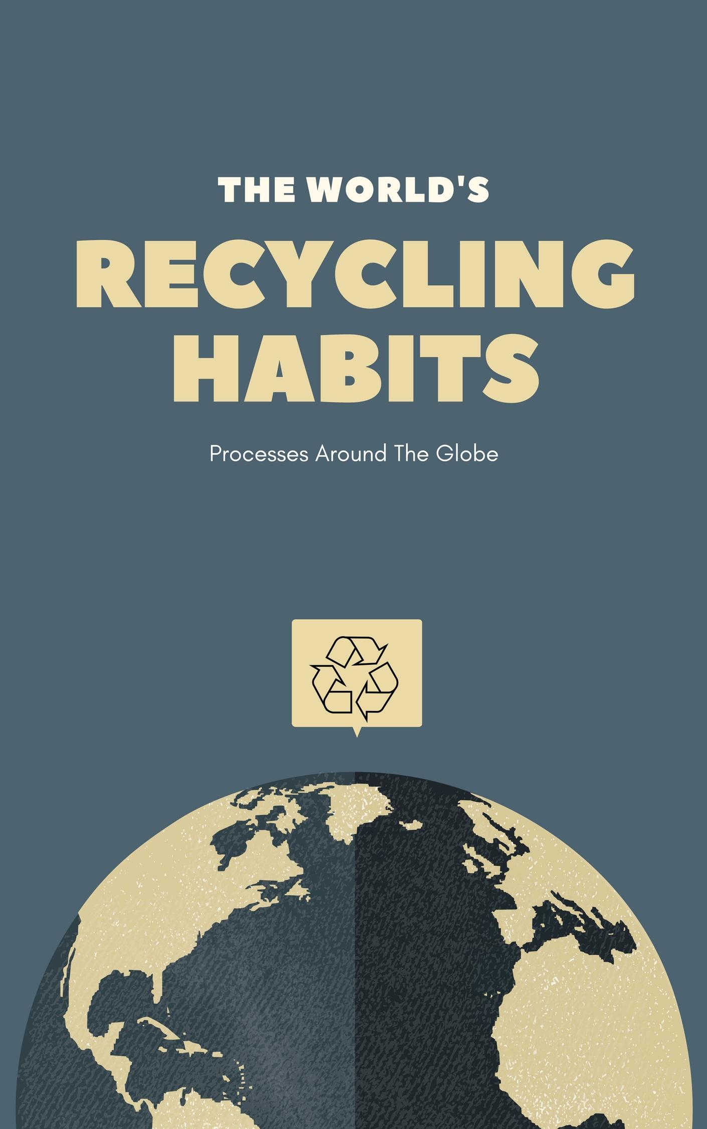 Car battery with green recycle sign.